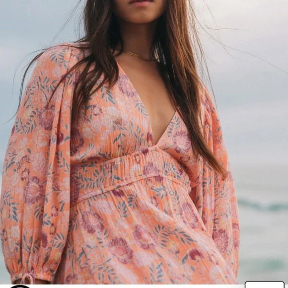 Billabong Paradise Sky Midi Dress 💕 - Picture 2 of 8